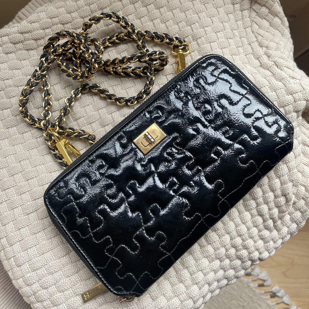 CHANEL Puzzle Wallet 2.55 on Chain